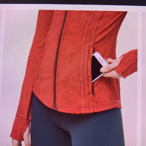 Lululemon Define Jacket Garment Dye in Washed Misty Merlot 8 - Picture 4 of 15